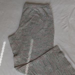Knit pajama pants